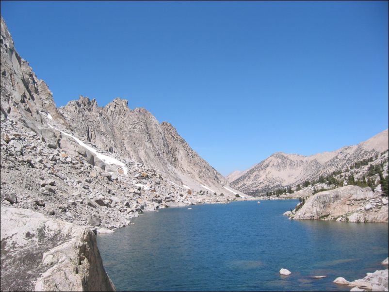 2005-08-13 Kearsarge Pinnacles (28) Kearsarge Lakes